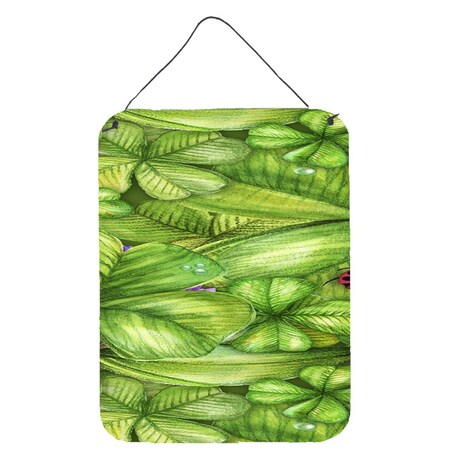 Carolines Treasures Shamrocks & Lady bugs Wall or Door Hanging Prints BB5762DS1216